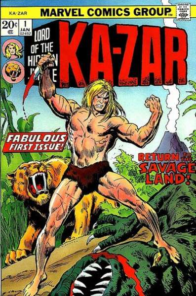 Ka-Zar 1974 Series #1