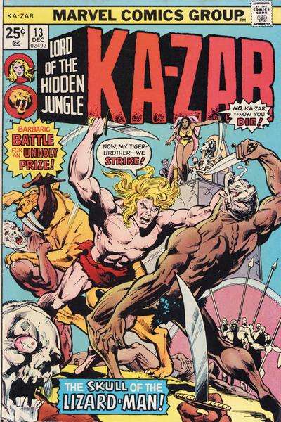 Ka-Zar 1974 Series #13