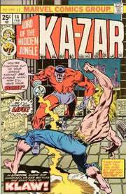 Ka-Zar 1974 Series #14