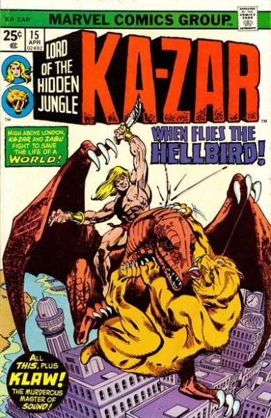 Ka-Zar 1974 Series #15