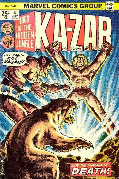 Ka-Zar 1974 Series #4