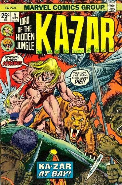 Ka-Zar 1974 Series #5
