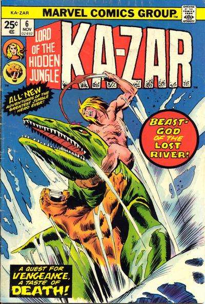 Ka-Zar 1974 Series #6