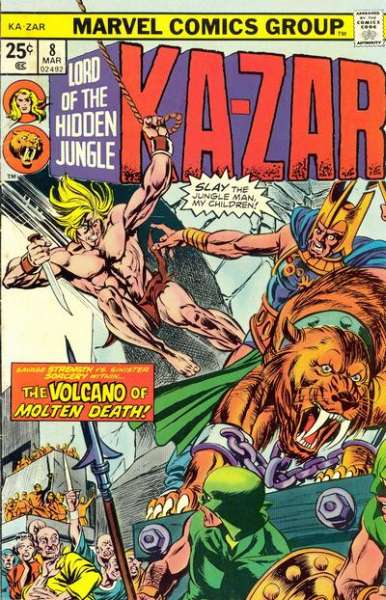 Ka-Zar 1974 Series #8
