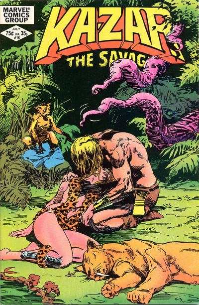 Ka-Zar the Savage #16