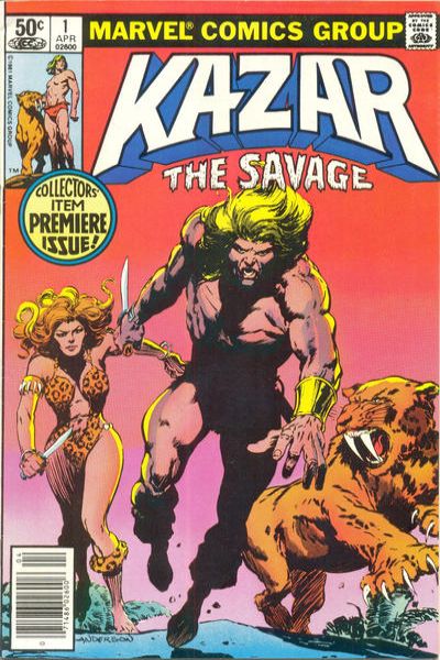 Ka-Zar the Savage #1