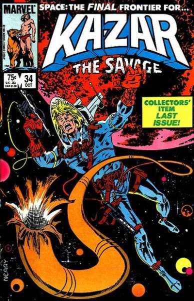 Ka-Zar the Savage #34