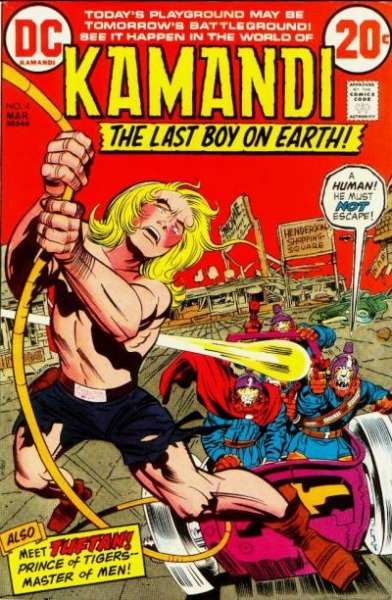 Kamandi: The Last Boy on Earth #4