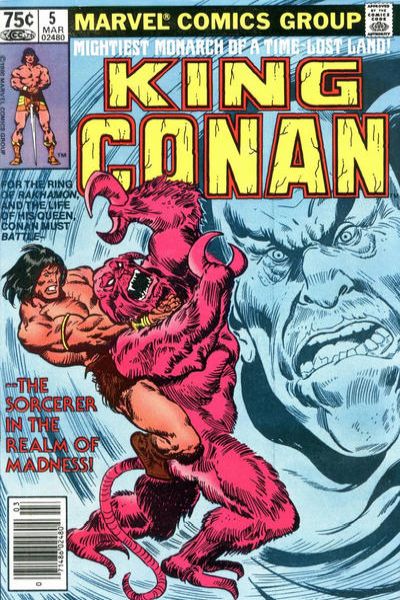 King Conan 1980 Series #5