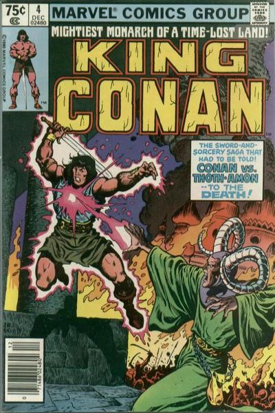 King Conan 1980 Series #4