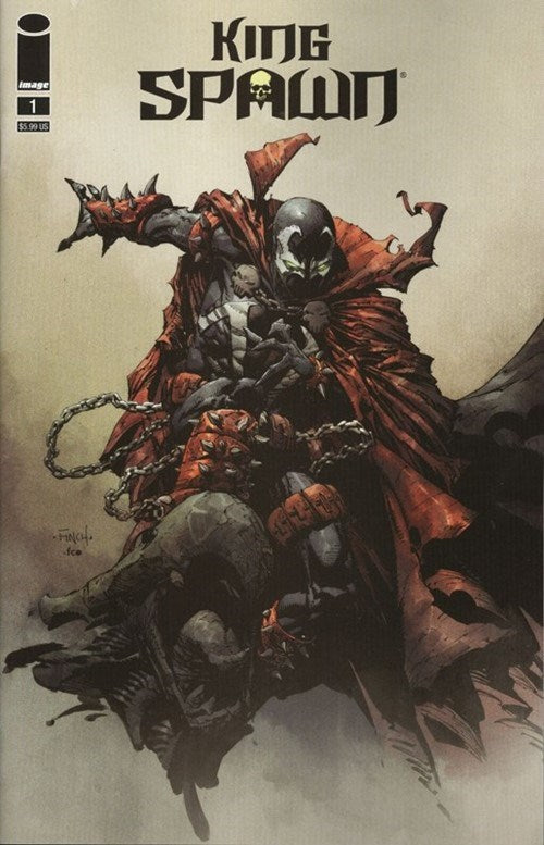 King Spawn Finch cover #1
