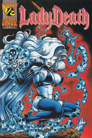 Lady Death 1994 Series Wizard 1/2 Issue is #1/2 #0
