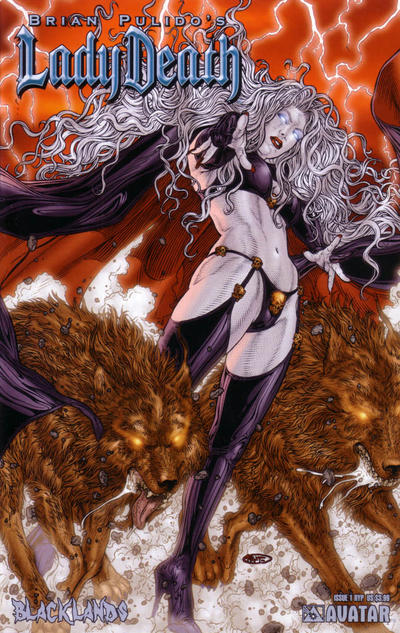 Lady Death: Blacklands RYP cover #1