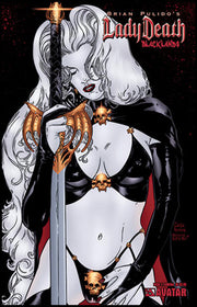 Lady Death: Blacklands Ferreira cover #2