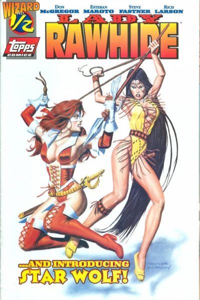 Lady Rawhide 1995 Series Wizard 1/2 Issue is #1/2 #0