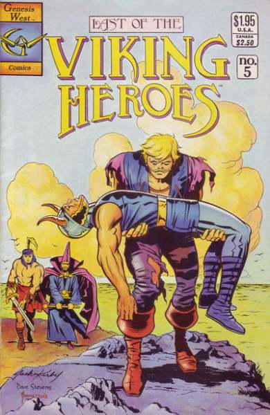 Last of the Viking Heroes Kirby cover #5