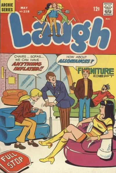 Laugh Comics #218