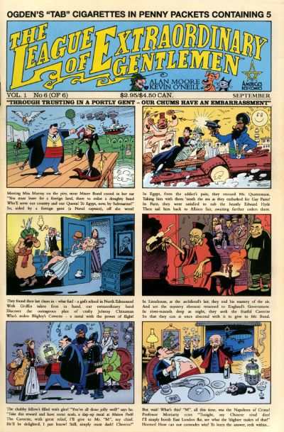 League of Extraordinary Gentlemen 1999 Series #6