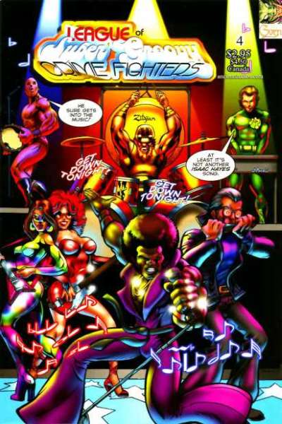 League of Super Groovy Crimefighters #4