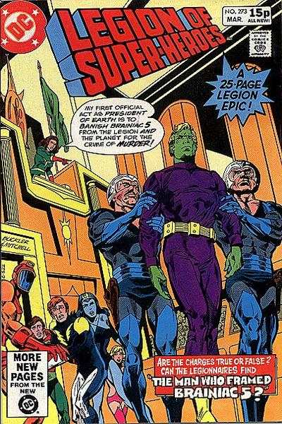 Legion of Super-Heroes 1980 Series #273