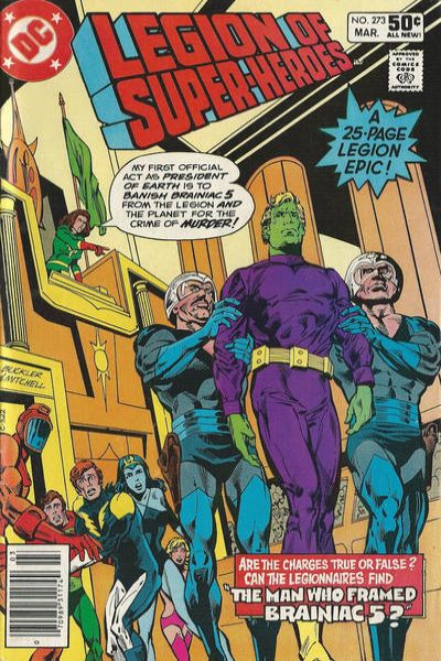 Legion of Super-Heroes 1980 Series #273