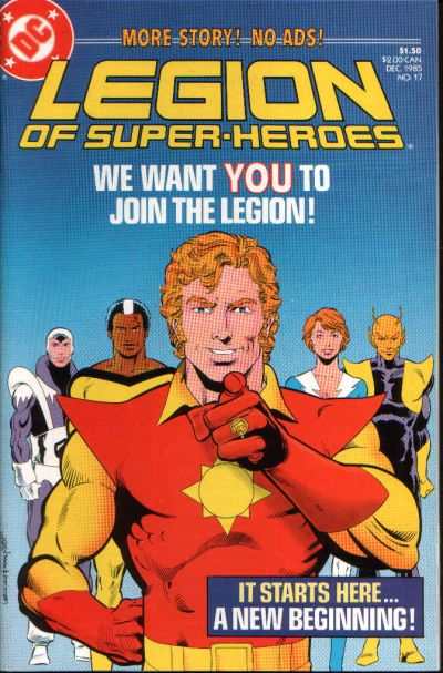 Legion of Super-Heroes 1984 Series #17