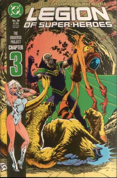 Legion of Super-Heroes 1984 Series #34