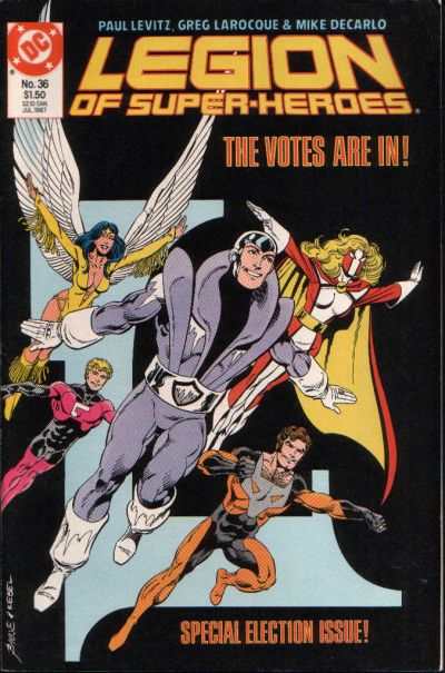Legion of Super-Heroes 1984 Series #36