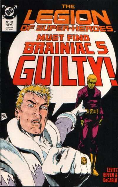 Legion of Super-Heroes 1984 Series #51