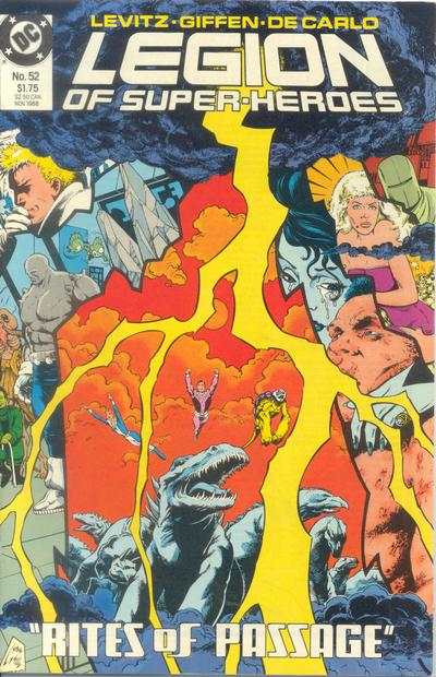 Legion of Super-Heroes 1984 Series #52