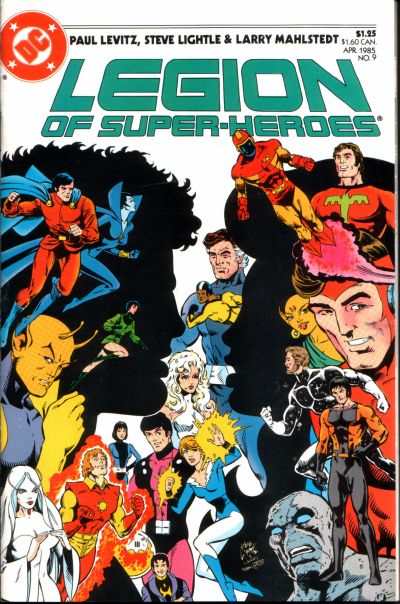 Legion of Super-Heroes 1984 Series #9