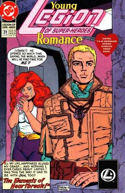 Legion of Super-Heroes 1989 Series #31