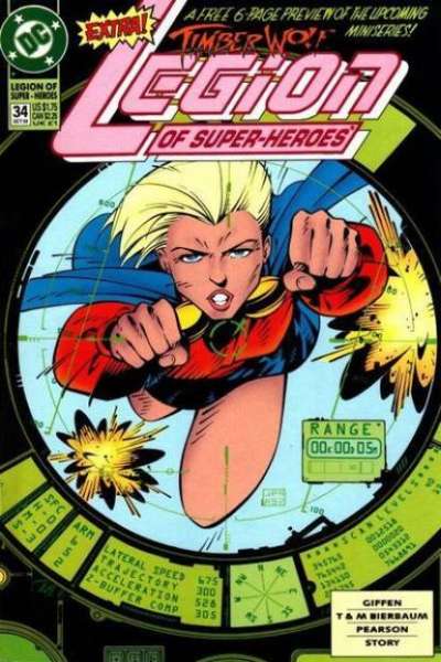 Legion of Super-Heroes 1989 Series #34