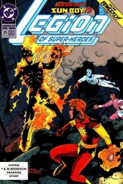 Legion of Super-Heroes 1989 Series #35