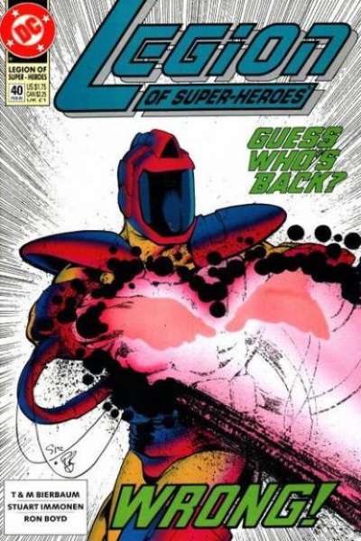 Legion of Super-Heroes 1989 Series #40