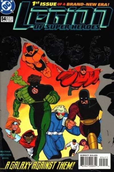 Legion of Super-Heroes 1989 Series #54