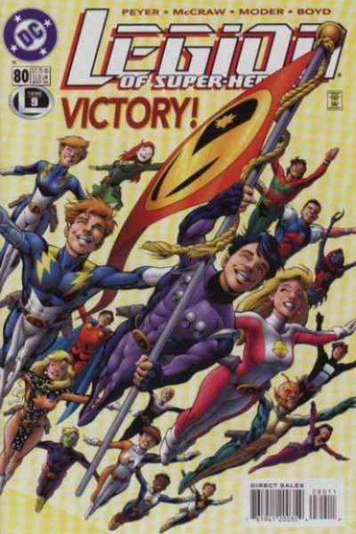 Legion of Super-Heroes 1989 Series #80