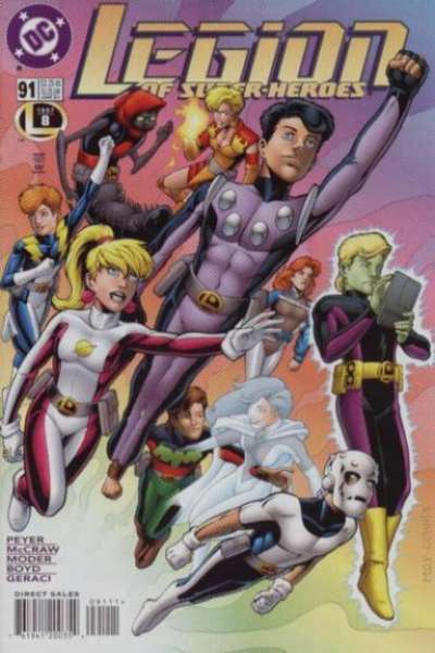 Legion of Super-Heroes 1989 Series #91