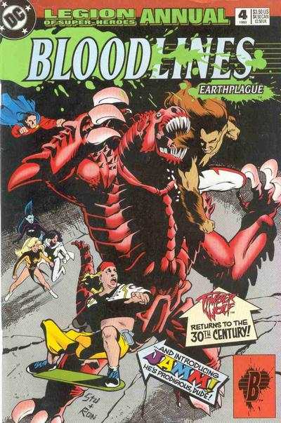 Legion of Super-Heroes 1989 Series Annual #4