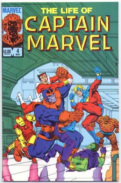 Life of Captain Marvel 1985 Series #4