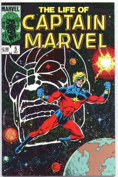 Life of Captain Marvel 1985 Series #5