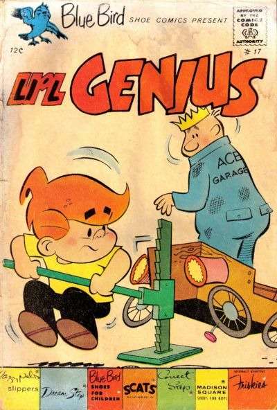 Li'l Genius Blue Bird cover #17