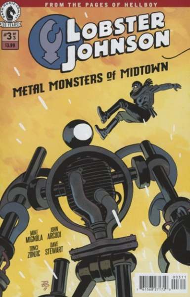 Lobster Johnson: Metal Monsters of Midtown #3