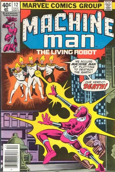Machine Man 1978 Series #12