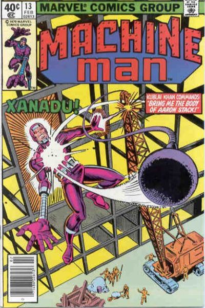 Machine Man 1978 Series #13