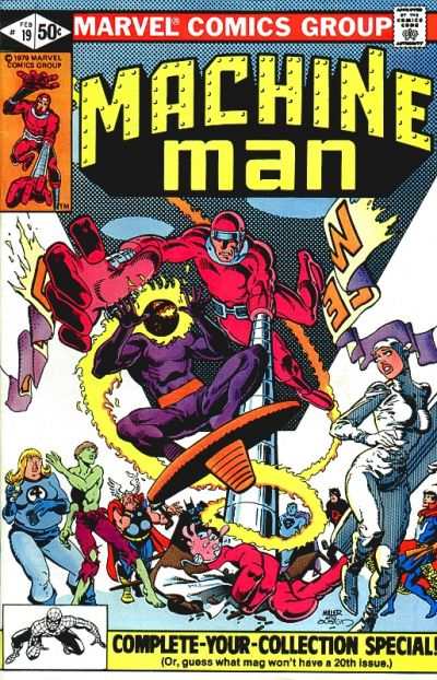 Machine Man 1978 Series #19
