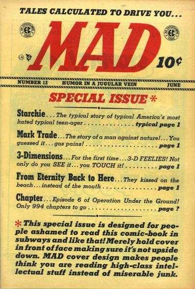 Mad 1952 Series #12