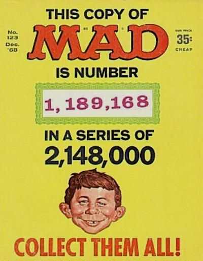 Mad 1952 Series #123