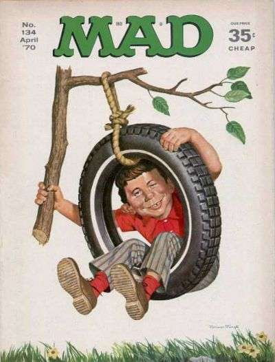 Mad 1952 Series #134