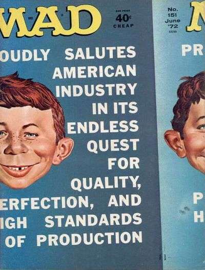 Mad 1952 Series #151